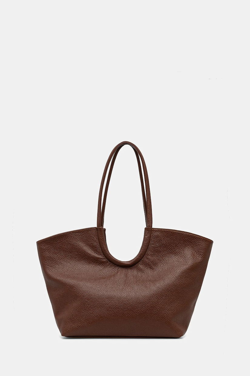 Answear.LAB poseta de piele culoarea maro