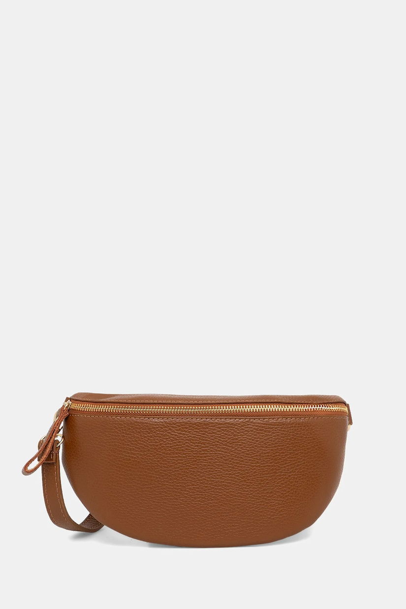 Answear.LAB borseta de piele culoarea maro