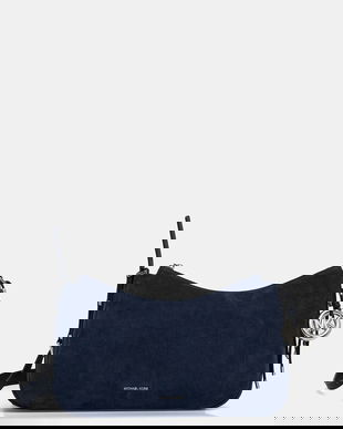 MICHAEL Michael Kors geantă din nubuck culoarea bordo, 30F5SY5M2L