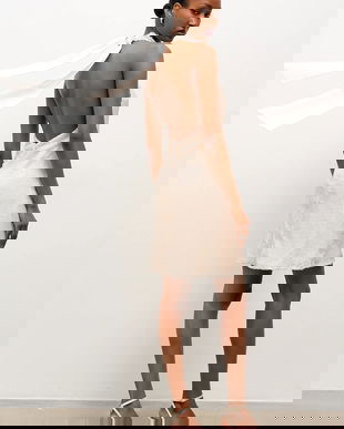 Answear.LAB rochie culoarea alb, maxi, evazati