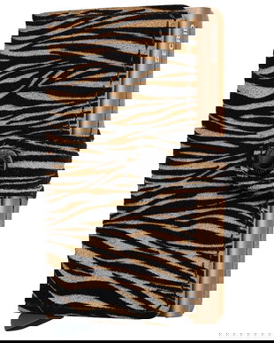 Secrid portofel de piele culoarea bej, MZe-Beige