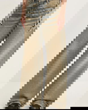 Diesel jeans 1996 D-SIRE L.32 TROUSERS femei, culoarea verde, A06925.09L49