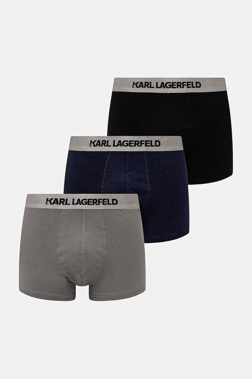 Karl Lagerfeld boxeri 3-pack culoarea alb, A1M47020