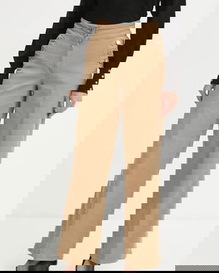 Silvian Heach jeansi HARY (DYANA) femei, culoarea verde, GPA24305JE