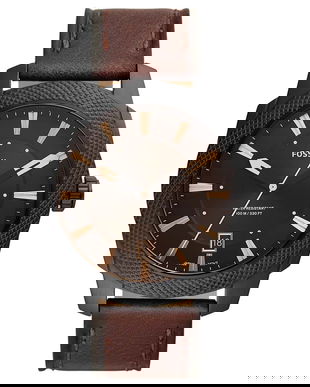 Fossil ceas barbati, culoarea negru