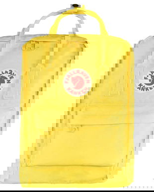 Fjallraven rucsac Kanken culoarea bej, mare, neted, F23510.126