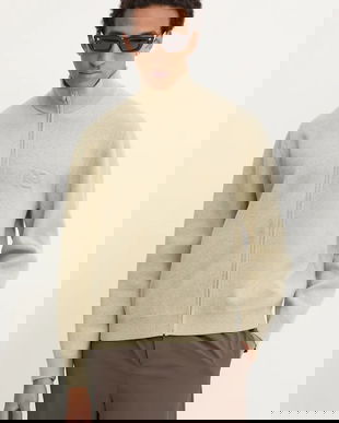 Nanushka cardigan din lana POVAL culoarea verde, NM24PFSW00472