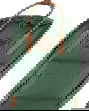 Fjallraven rucsac Kanken no. 2 Laptop 15 culoarea verde, mare, uni F23803.679