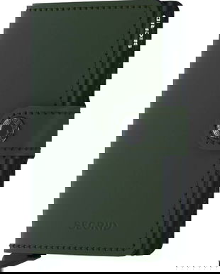 Secrid portofel culoarea negru MM.Green.Black-Green.Blac