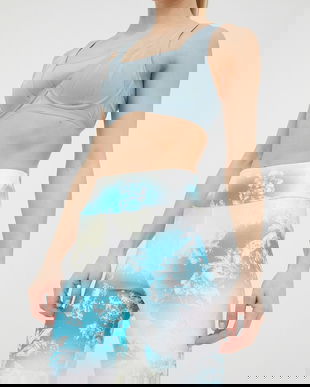 Puma pantaloni scurti 533596 femei, modelator, high waist