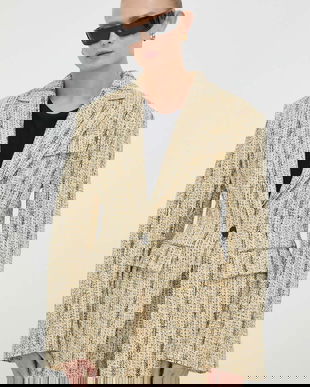 Day Birger et Mikkelsen sacou culoarea negru, un singur rand de nasturi, modelator