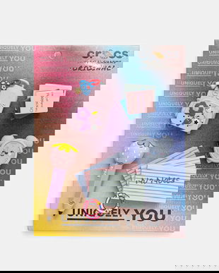 Crocs butoane încălțăminte pentru copii Girly Back to School 5 Pack 5-pack 10016024