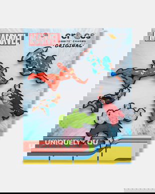 Crocs butoane încălțăminte pentru copii Avengers Heroes 5PCk 5-pack 10015112