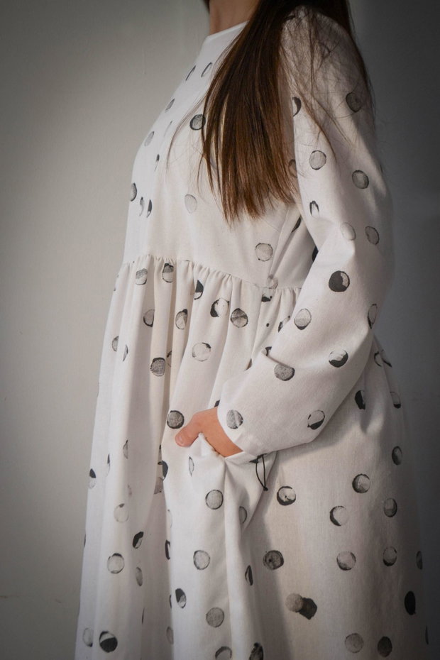 Rochie unicat pictată manual