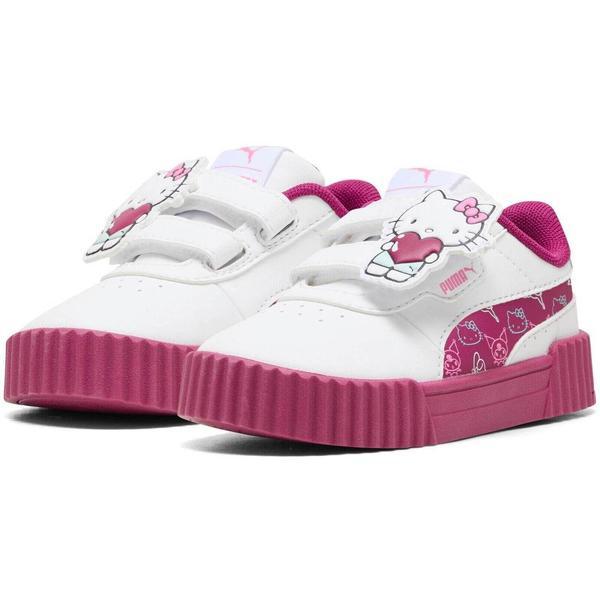 Pantofi sport copii Puma Carina 3.0 Hkfr 2 V Inf 40339701, 40.5, Roz