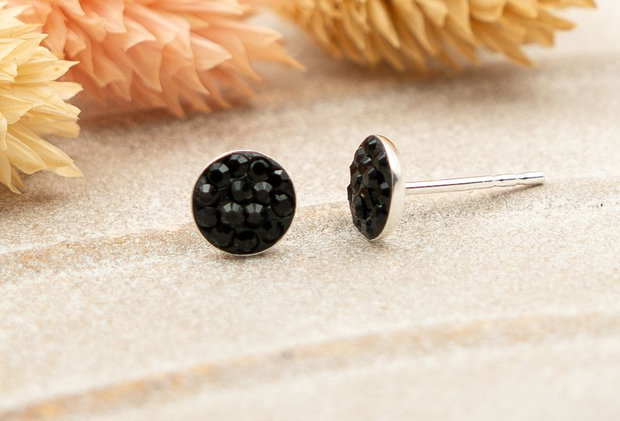 Cercei argint cu cristale Swarovski