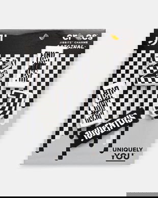 Crocs jibbitz încălțăminte pentru copii Juventus 5Pck 5-pack culoarea negru, 10012073