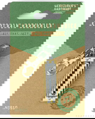 Gentlemen's Hardware breloc cu muzicuță Mini Harmonica