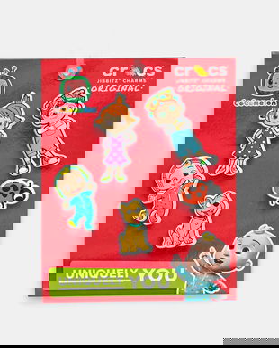 Crocs butoane incaltaminte pentru copii CoComelon 5-pack 10012532