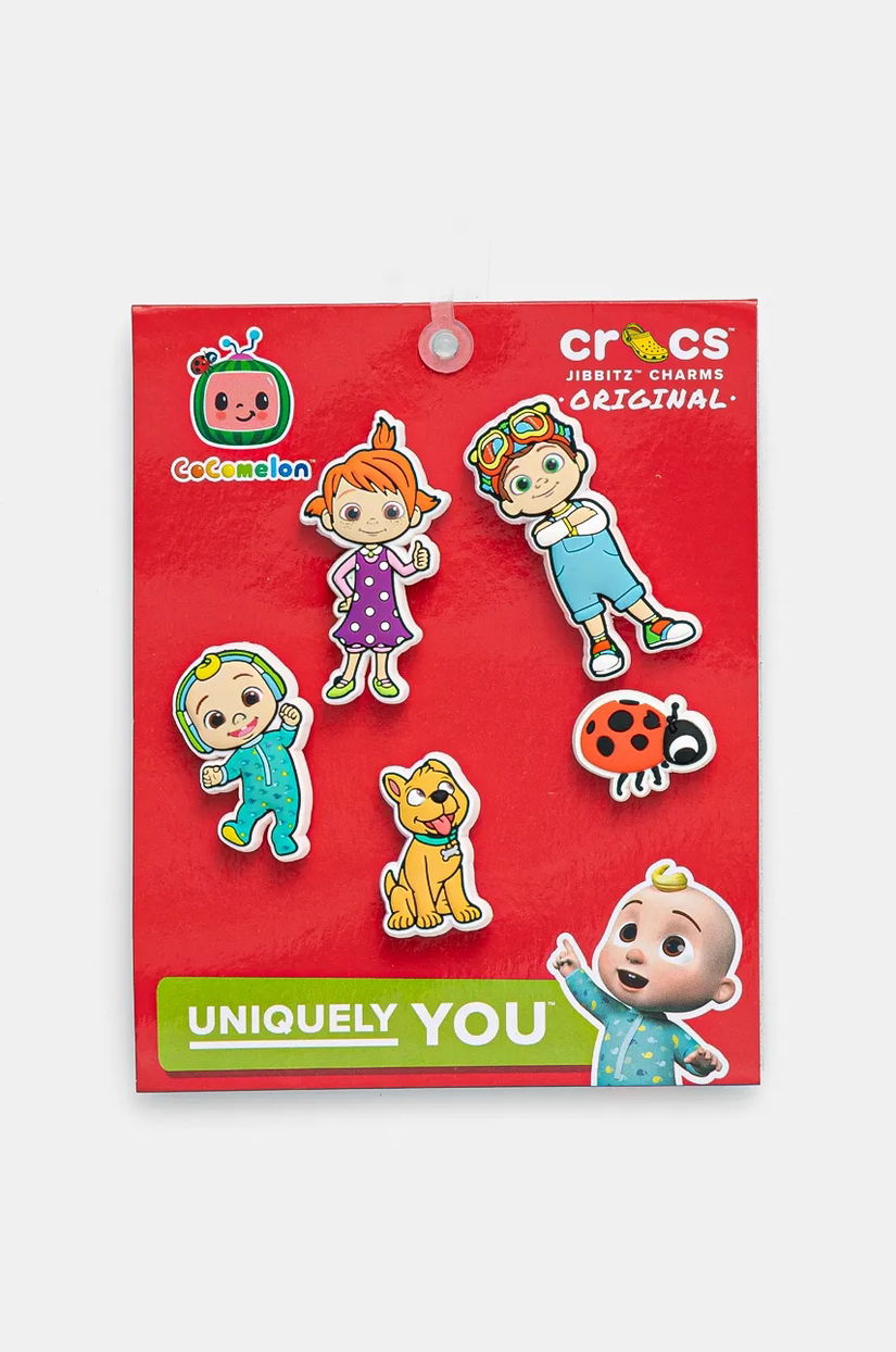 Crocs butoane incaltaminte pentru copii CoComelon 5-pack 10012532