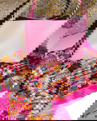 Poseta noua S Oliver , sic, deosebita esarfa noua matase naturala Codello, cadou