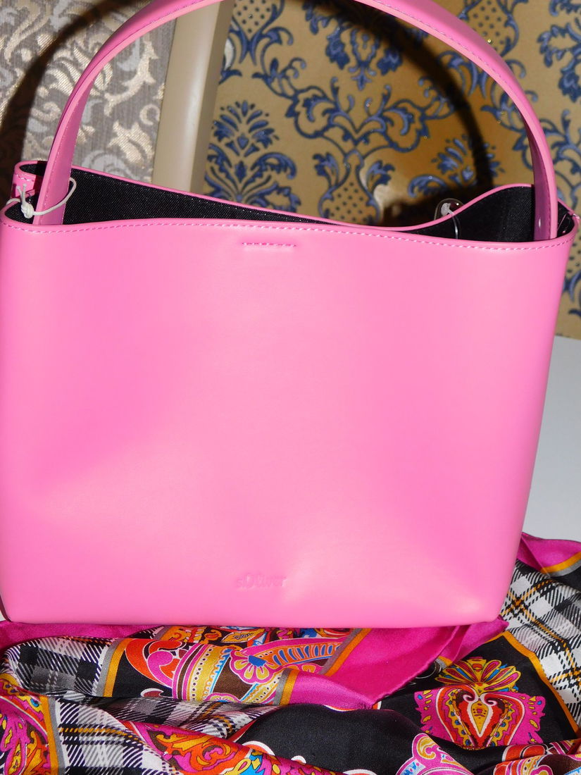 Poseta noua S Oliver , sic, deosebita esarfa noua matase naturala Codello, cadou