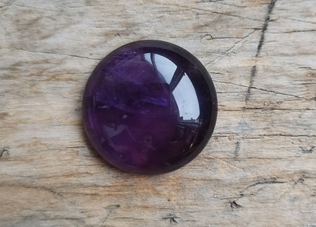 Cabochon ametist, 30 mm
