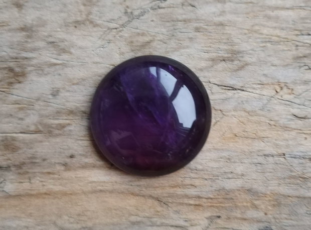 Cabochon ametist, 30 mm