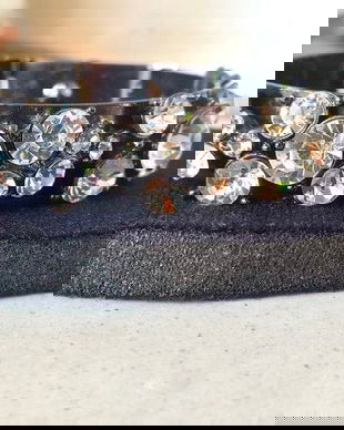 BRATARA VINTAGE SEMNATA J.CREW CRISTALE SUPERBA