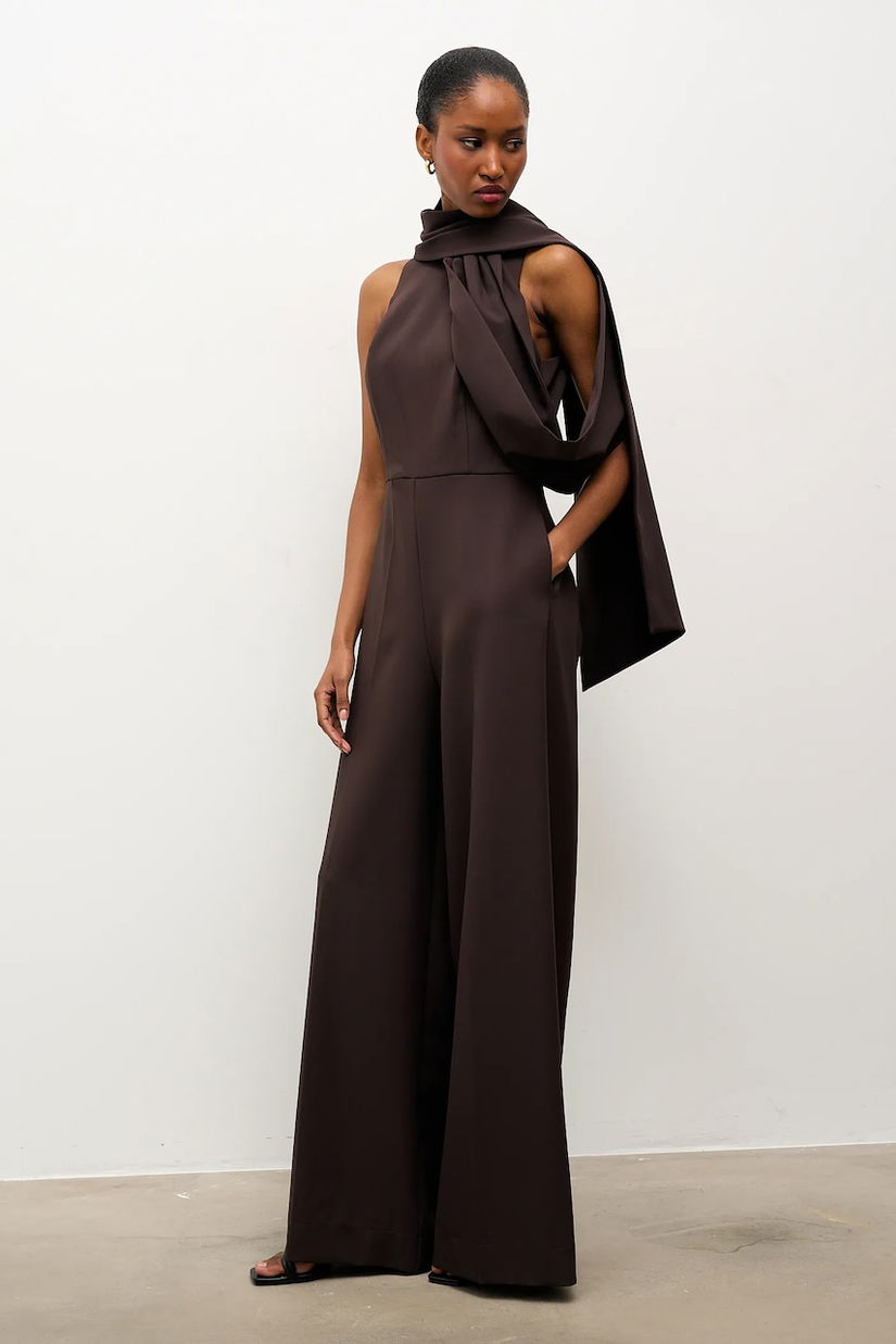 Answear.LAB salopeta culoarea maro