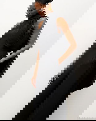 Answear.LAB salopeta culoarea negru