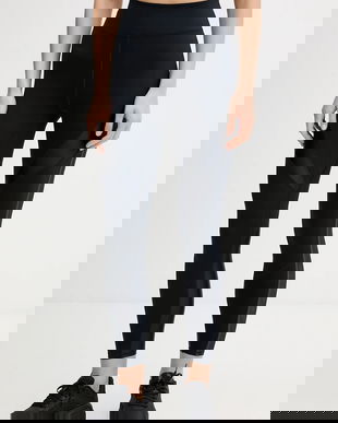 BOSS colanți Edelman culoarea bleumarin, uni, 50553793