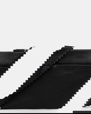 Joop! borseta de piele culoarea negru, 4140006306