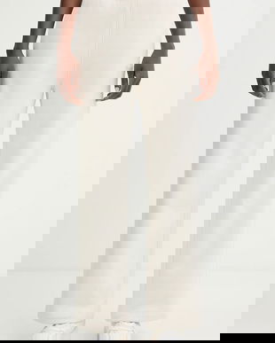 BOSS Orange pantaloni de trening din bumbac C Endless culoarea bej, uni, 50554685