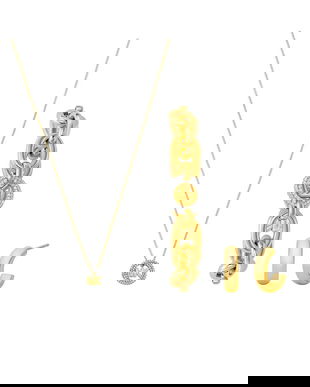 Michael Kors colier, brățară și cercei MKJ8583SET