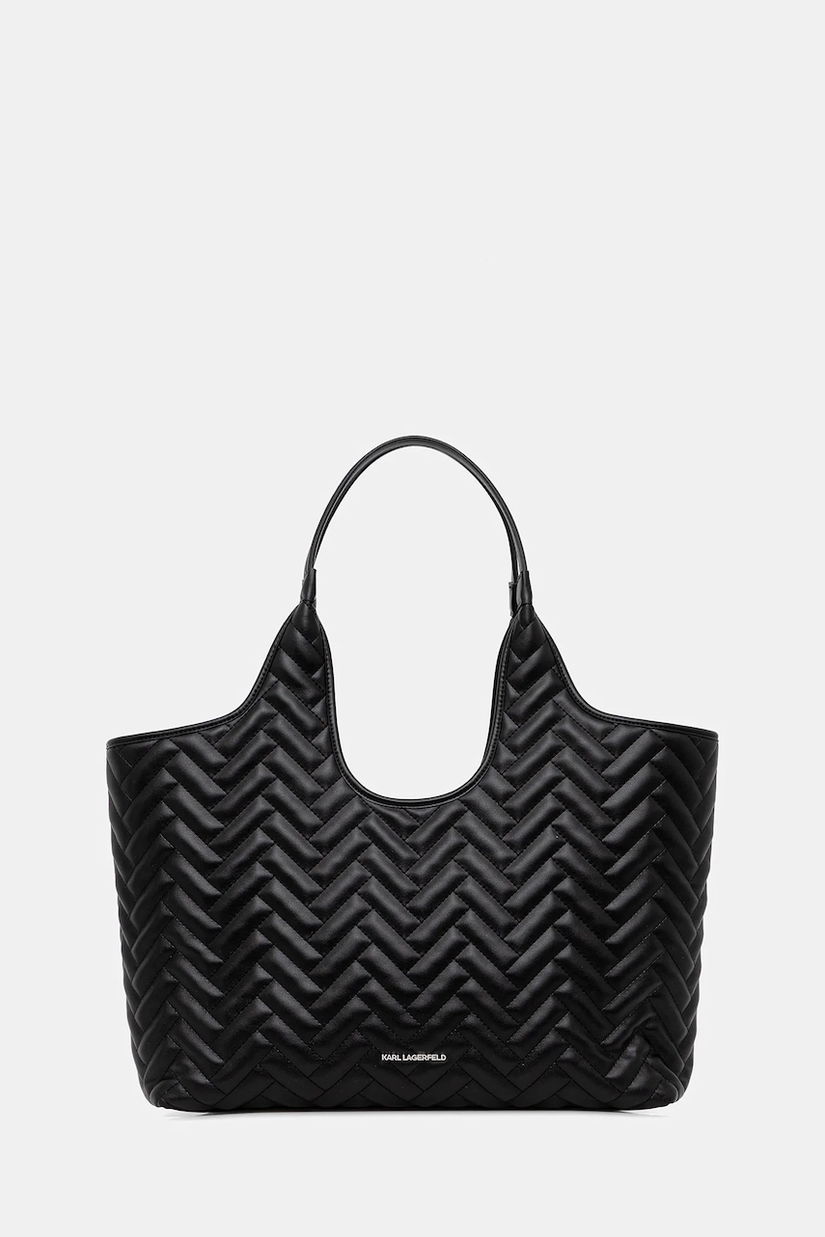 Karl Lagerfeld poșetă K/BRICK culoarea negru, B1W30038