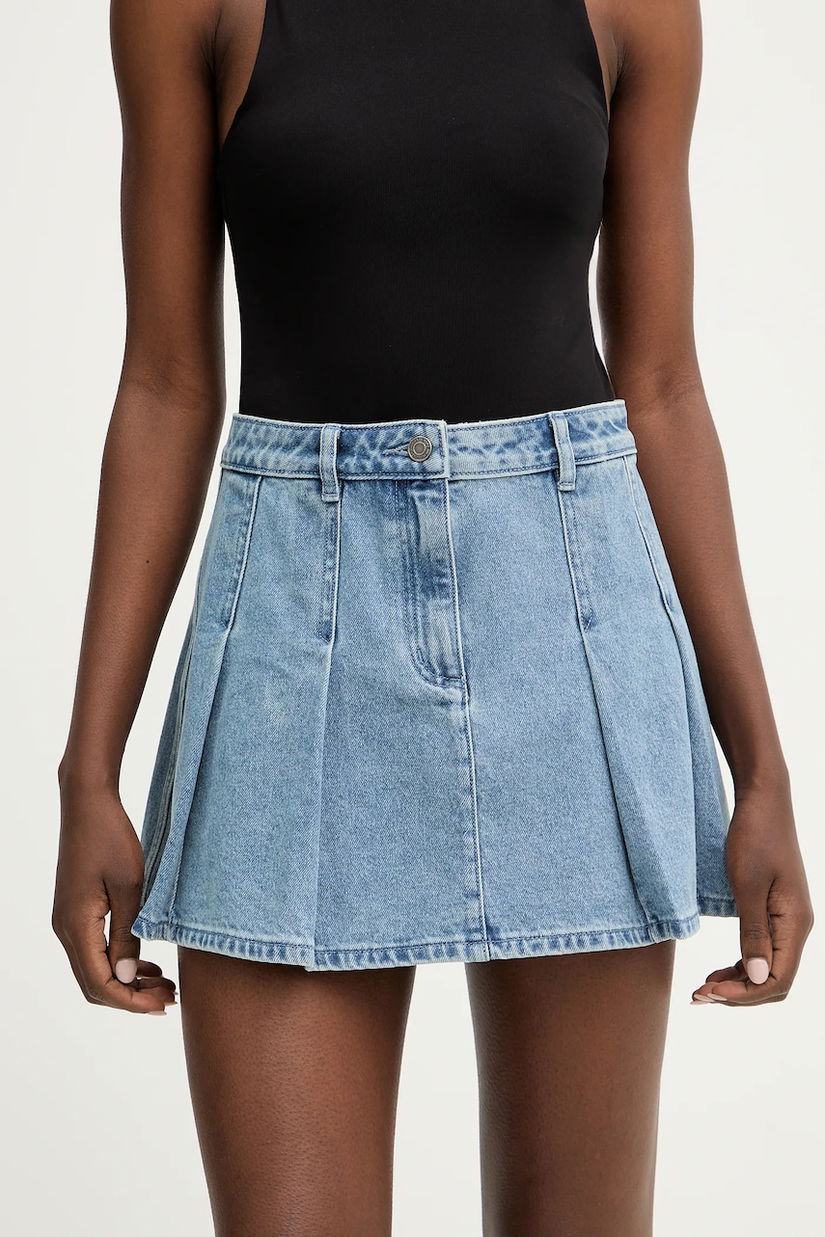 MICHAEL Michael Kors fustă jeans mini, evazați, MR670M0FAU