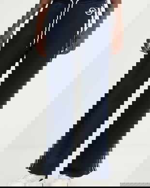 MICHAEL Michael Kors pantaloni de trening culoarea bleumarin, uni, MR630Y0K8N