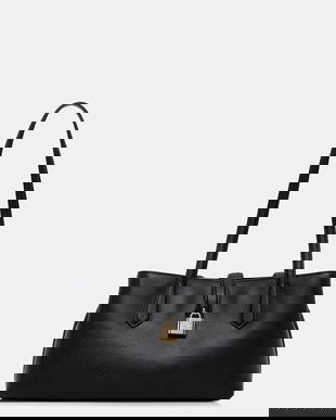 Karl Lagerfeld poșetă de piele K/AUTOGRAPH culoarea negru, B1W30095