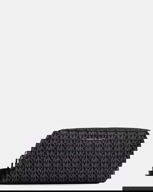 Michael Kors portfard culoarea negru, 33R6LBNV1O