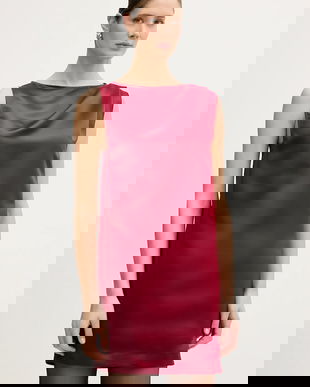 IBlues rochie CALERNO culoarea rosu, mini, drept, 2527226015200