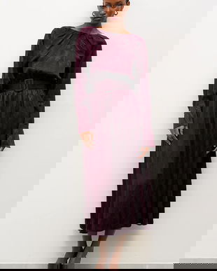 Answear.LAB rochie culoarea bordo