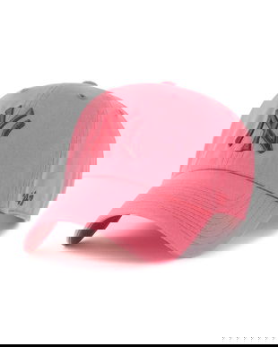 47 brand șapcă de baseball din bumbac MLB New York Yankees culoarea rosu, neted, B-RGW17GWS-Z0