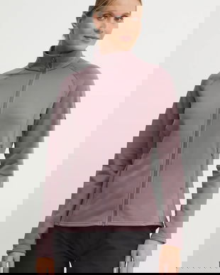 Montane hanorac Fury Lite culoarea roz, neted, FFULJ17