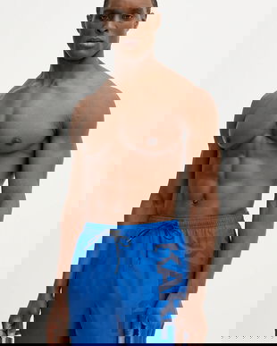 Karl Lagerfeld pantaloni scurți de baie culoarea gri, A1M46013