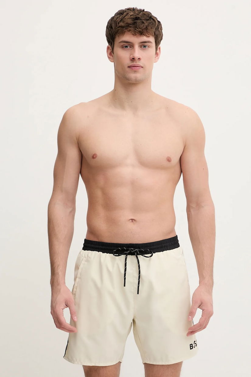 BOSS pantaloni scurți de baie Starfish culoarea negru, 50514429