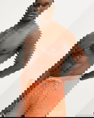 BOSS pantaloni scurți de baie Mooneye culoarea negru, 50469280