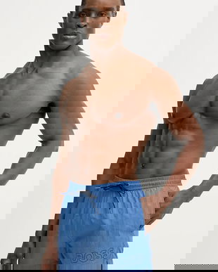 BOSS pantaloni scurți de baie Mooneye culoarea negru, 50469280