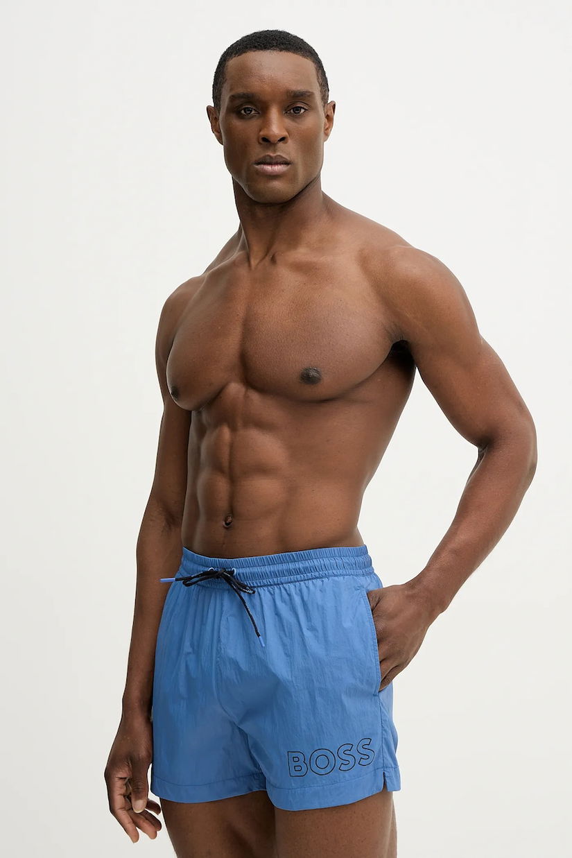 BOSS pantaloni scurți de baie Mooneye culoarea negru, 50469280