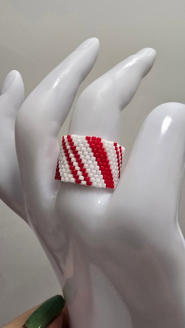 Inel Candy Cane Sweetness